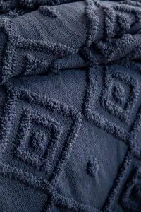 Elion Posteljina + Prekrivač Set (AP) - Indigo (Plavi) | Kućni Tekstil