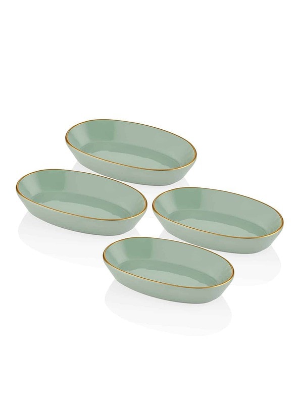 Basic Serija Ovalna Zdjela (17cm) - Set (4kom) - Mint
