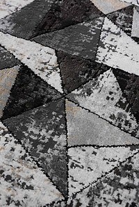 Tepih Loft Black Beige (30552) - Crno Bež | Tepisi