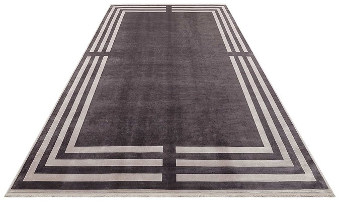 Tepih Lugano Antrasit Grey (Tamno Siva i Svijetlo Siva) - 200x300 cm