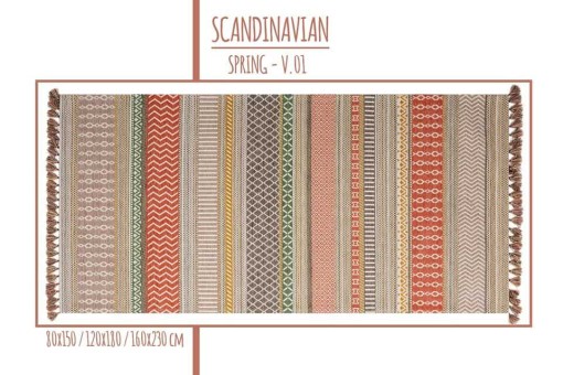 Scandinavian Tepih - Spring V1 (160x230cm)