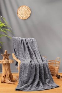 Embos Deka/Prekrivač - Siva (Dupla) | Kućni Tekstil