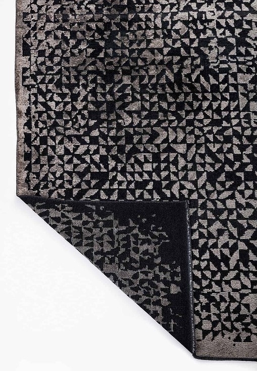 Vogue Bologna Tepih - Sivo Crni (9000) - 200x300cm