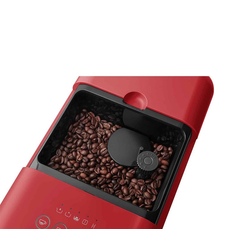 Smeg Automatski Espresso Aparat - CRVENI (BCC01RDMEU) | Automatski Espresso Aparat