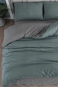 Daily Plain Posteljina (Set) - Mint | Posteljina Lagana za Peglanje