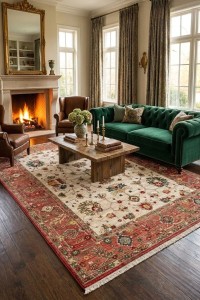 Tepih Kybele (04) - Cream Red | Kybele