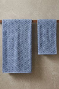 FreeCoton Plavi – Pamučni Peškir 50 × 90 | 90 × 150 cm (550 gsm) | Kućni Tekstil