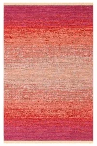 DAPHNE Kutnu tepih Terra Pink, ručno tkan, tradicionalni boho tepih od prirodnih vlakana s modernim dizajnom u tonovima ružičaste i crvene boje, savršen za dnevne sobe i spavaće sobe.