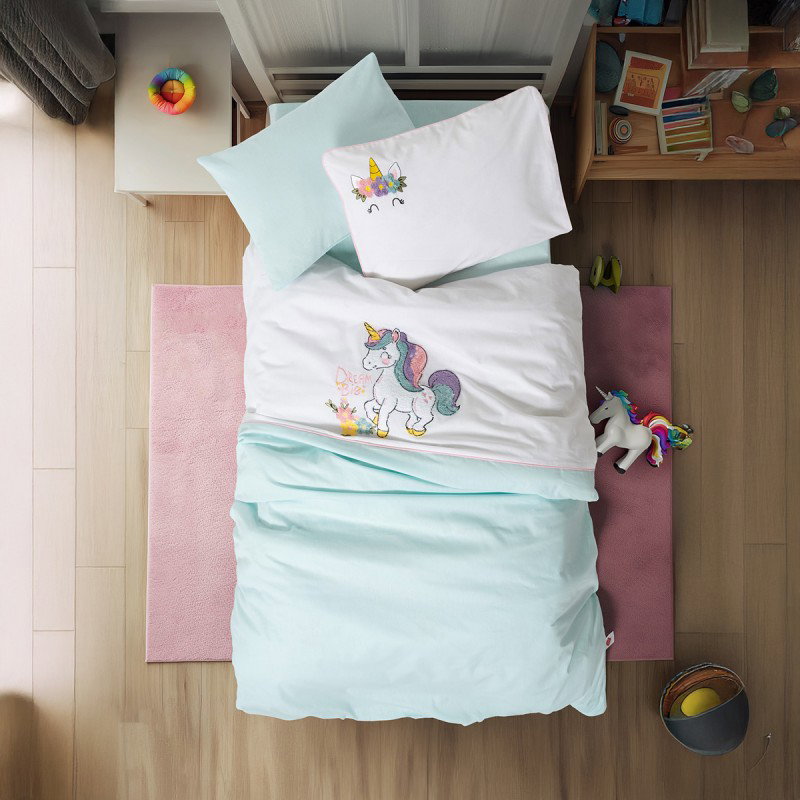 Punch Dolly Mint – vezena posteljina za bebe