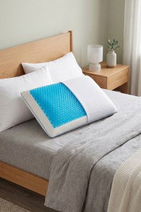Zenja Rashladni Visko Ortopedski Jastuk s Gelom (60x40x13 cm) | Jastuci