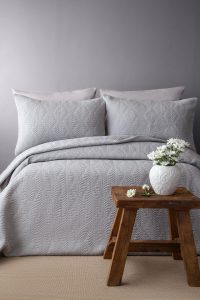 Bourbon Prekrivač (Set) - Sivi (AP) | Prekrivač za Krevet (Set)
