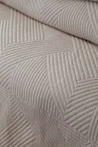 Savoy Prekrivač (Set) - Beige (AP) | Prekrivač za Krevet (Set)