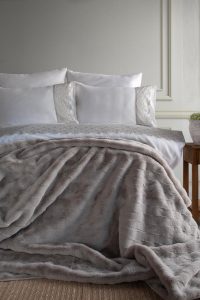 Nolan Posteljina + Prekrivač Set (AP) - Siva | Kućni Tekstil