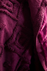 Elion Posteljina + Prekrivač Set (AP) - Fuksija (Cherry) | Kućni Tekstil