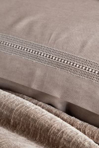 Paris - Kraljevska Posteljina - Set od 7 kom (AP) - Beige | Kraljevska Posteljina + Prekrivač Set