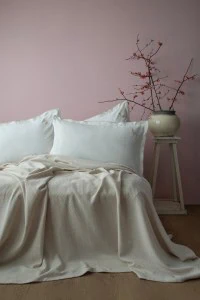 Pure Posteljina + Deka / Prekrivač (Set) - Beige (AP) | Posteljine sa Dekom / Prekrivačem