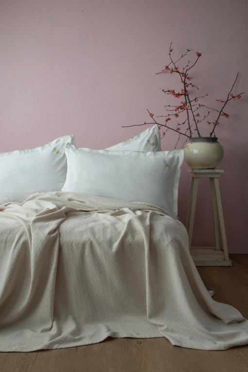 Pure Posteljina + Deka / Prekrivač (Set) - Beige (AP) | Posteljine sa Dekom / Prekrivačem