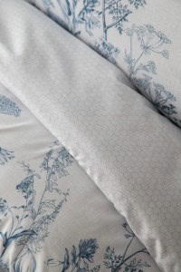 Senses Pamuk Puplin Posteljina Set (AP) -  Heather (Mavi) | Ranforce Pamuk Posteljina