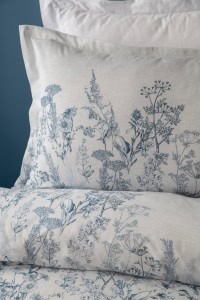 Senses Pamuk Puplin Posteljina Set (AP) -  Heather (Mavi) | Ranforce Pamuk Posteljina