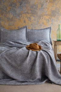 Bourbon Prekrivač (Set) - Indigo (AP) (Copy) | Prekrivači za Krevet