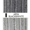 Arya Black&White Tepih | Tepisi