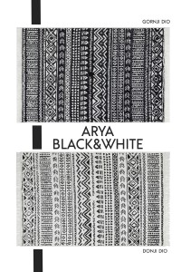 Arya Black&White Tepih | Tepisi