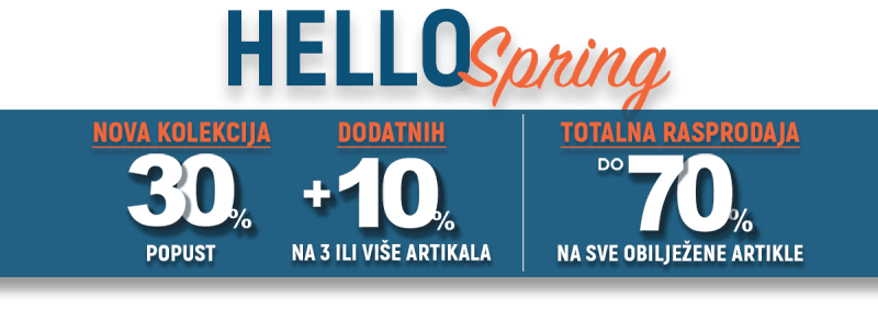 Visoka kvaliteta DAPHNE brendova odjeće i modnih dodataka, s popustima do 70% na sve artikle, idealno za proljetnu sezonu i osveženje garderobe.