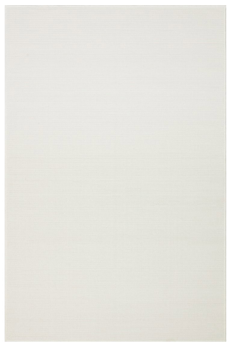 Bijeli tepih Bali Jut (BLJ 02) za dnevne sobe i spavaće sobe, ručno izrađen od prirodnih materijala, idealan za moderni i minimalistički enterijer.