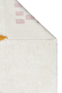 Dječiji antialergijski tepih Cotton Boon Multy, mekana i sigurna podloga za djecu, idealna za dječje sobe, izrađena od prirodnih materijala, jednostavna za održavanje, dizajn s pastelnim bojama.