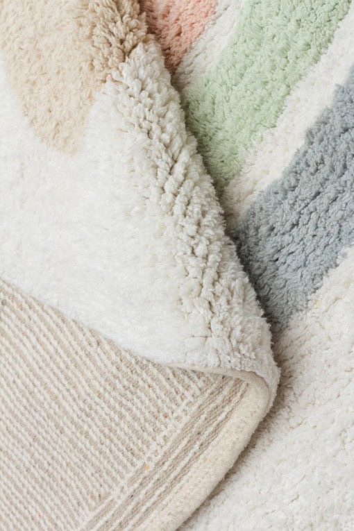 Cotton Boon - Antialergijski i Dječiji Tepih - Okrugli 120 cm - Multy (CBN07) | Cotton Boon