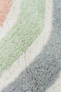 Cotton Boon - Antialergijski i Dječiji Tepih - Okrugli 120 cm - Multy (CBN07) | Cotton Boon
