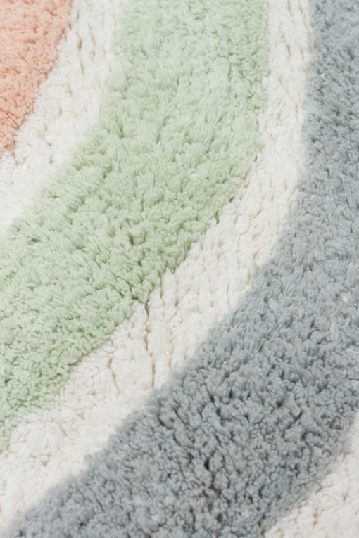 Cotton Boon - Antialergijski i Dječiji Tepih - Okrugli 120 cm - Multy (CBN07) | Cotton Boon