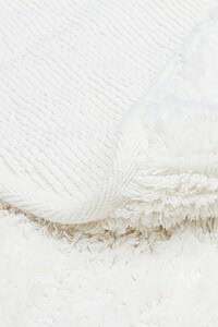 Cotton Boon - Antialergijski i Dječiji Tepih - Okrugli 120 cm - White (Bijela) | Cotton Boon