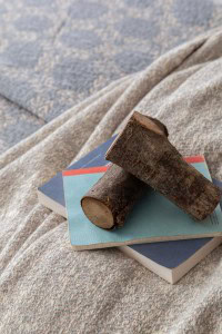 Crown - Kraljevska Posteljina - Set od 8 kom (AP) - Indigo | Kraljevska Posteljina + Prekrivač Set