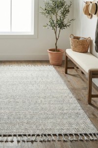 Međunarodni tepih Soho sivi u modernom interijeru, idealan za dnevne sobe i hodnike, pruža udobnost i stil s neutralnim tonovima i elegantnim dizajnom.