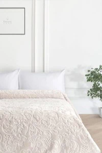 Embos Ivy Debela Deka/Prekrivač (Singl 155x215 cm) - Krem (Stone) | Kućni Tekstil