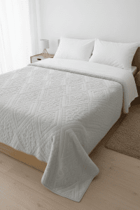 Embos Antik Deka/Prekrivač - Siva (Dupla - 220x240 cm) | Kućni Tekstil