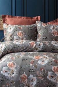 Issimo Digital Pamuk Saten Posteljina (Set) - Shady | Pamuk Saten Posteljina sa Dezenom