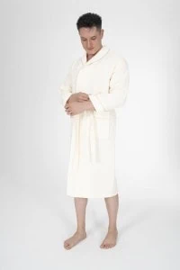 LH Kaos Ogrtač (S/M - L/XL) - Krem Bademantil | Ogrtači