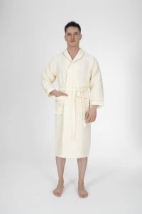LH Kaos Ogrtač (S/M - L/XL) - Krem Bademantil | Ogrtači