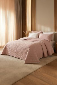 Manu Stonewashed Prekrivač (Set) - Garnet | Prekrivači za Krevet