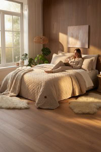 Manu Stonewashed Prekrivač (Set) - Mink | Prekrivači za Krevet