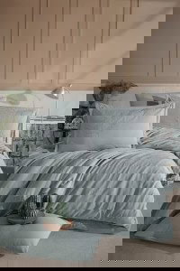 Umetnički prikaz posteljine Marlet V2 - Premium Jacquard Posteljina u mint boji, prikladna za moderan i elegantan enterijer, izrađena od visokokvalitetnog materijala za udobnost i dugotrajnost.