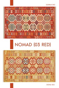 Nomad Tepih (NMD 03) - Red (Crvena) | Nomad