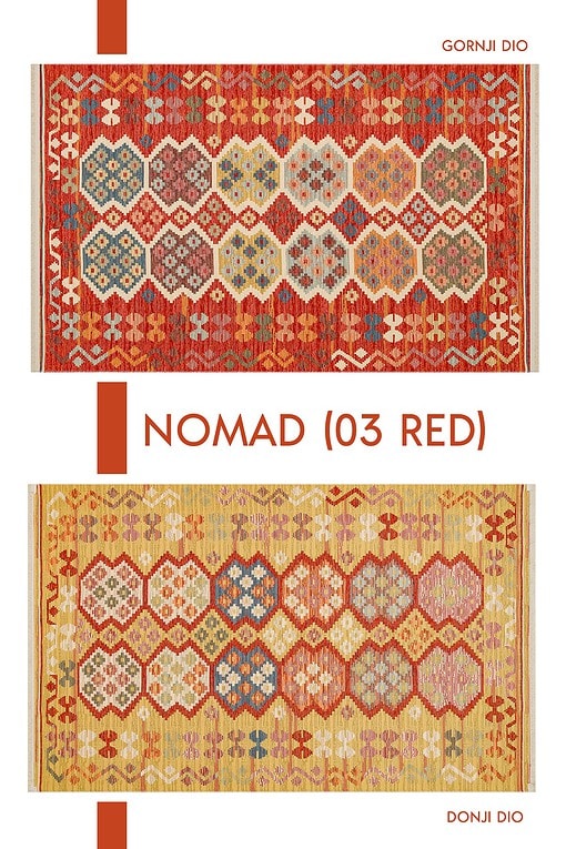 Nomad Tepih (NMD 03) - Red (Crvena) | Nomad