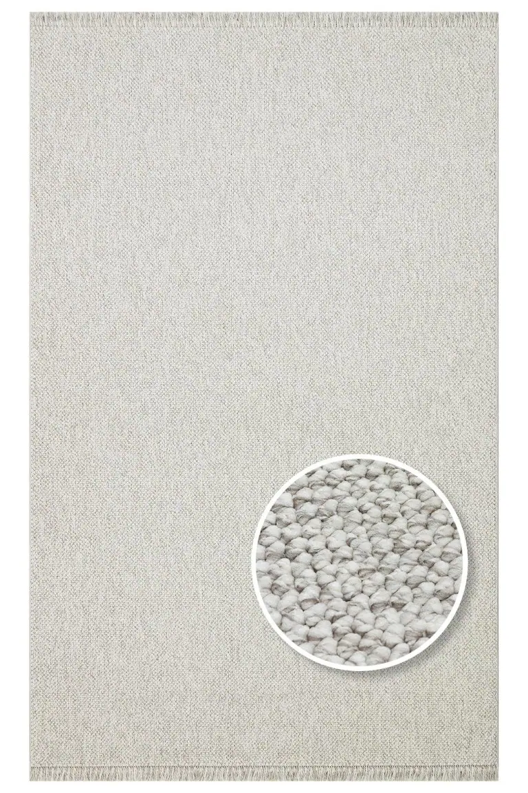 BESPLATNI tepih Oslo, sivi, jednostavan i moderan dizajn za dnevne sobe i spavaće sobe, visokokvalitetni materijal za dugotrajnu upotrebu, savršen izbor za moderni enterijer.