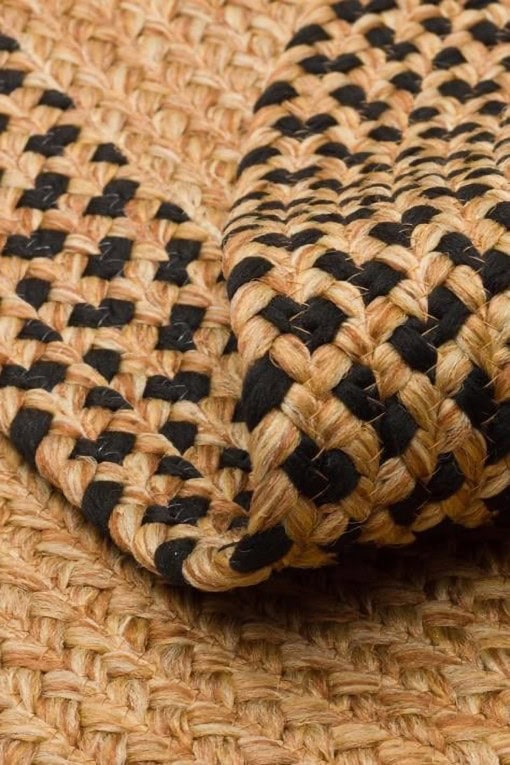 Patna Tepih PTN 19 (Black) - Ovalni | Tepisi