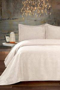 Vicenza Prekrivač (Set) - Bež | Prekrivači za Krevet