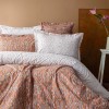 Senses Pamuk Puplin Posteljina Set (AP) -  Leros Terracotta | Ranforce Pamuk Posteljina