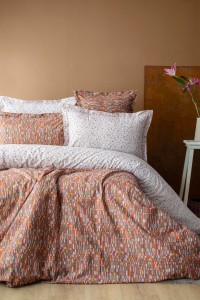 Senses Pamuk Puplin Posteljina Set (AP) -  Leros Terracotta | Ranforce Pamuk Posteljina